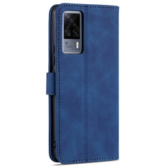 AZNS Skin Feel Calf Texture Horizontal Flip Leather Case with Card Slots & Holder & Wallet, For vivo S9e, For vivo Y17 / Y3 / Y3S