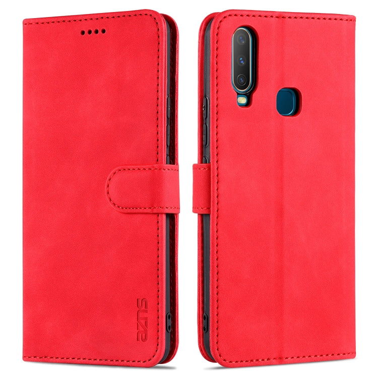 AZNS Skin Feel Calf Texture Horizontal Flip Leather Case with Card Slots & Holder & Wallet, For vivo S9e, For vivo Y17 / Y3 / Y3S AZNS Skin Feel Calf Texture Horizontal Flip Leather Case with Card Slots & Holder & Wallet, For vivo S9e, For vivo Y17 / Y3 / Y3S