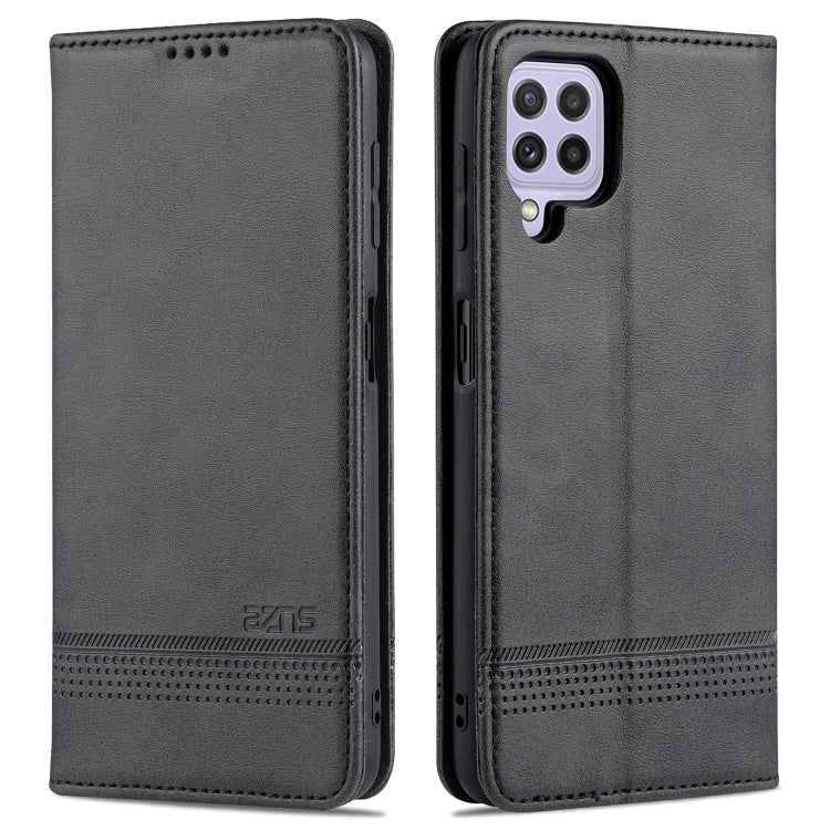 AZNS Magnetic Calf Texture Horizontal Flip Leather Case with Card Slots & Holder & Wallet, For Samsung Galaxy A22 4G, For Samsung Galaxy A22 5G AZNS Magnetic Calf Texture Horizontal Flip Leather Case with Card Slots & Holder & Wallet, For Samsung Galaxy A22 4G, For Samsung Galaxy A22 5G