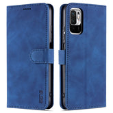 AZNS Skin Feel Calf Texture Horizontal Flip Leather Case with Card Slots & Holder & Wallet, For Xiaomi Poco M3 Pro 5G