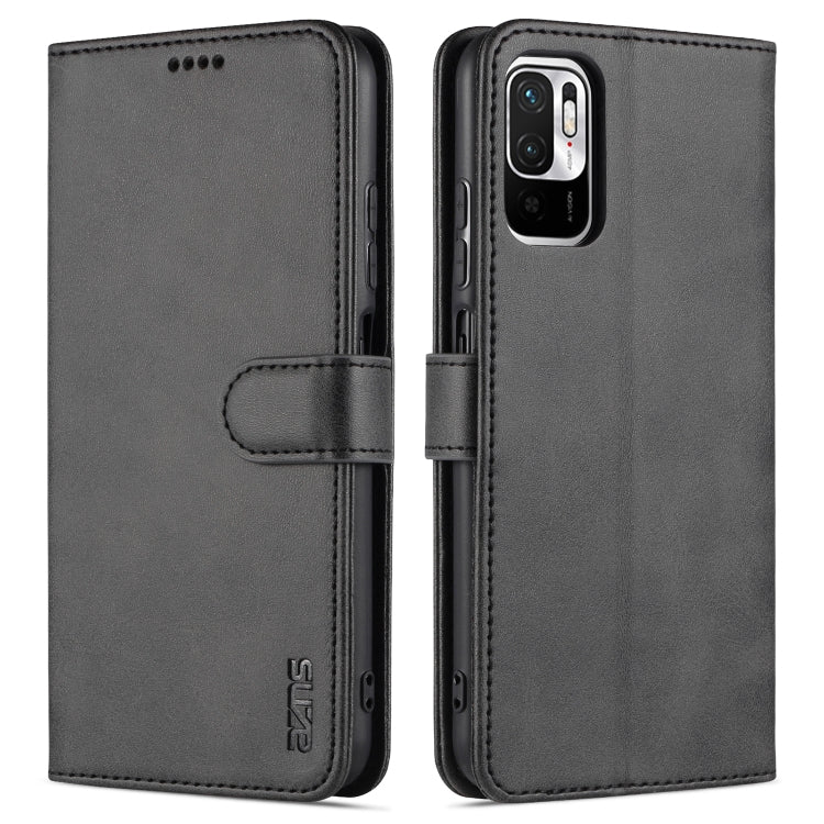 AZNS Skin Feel Calf Texture Horizontal Flip Leather Case with Card Slots & Holder & Wallet, For Xiaomi Poco M3 Pro 5G AZNS Skin Feel Calf Texture Horizontal Flip Leather Case with Card Slots & Holder & Wallet, For Xiaomi Poco M3 Pro 5G