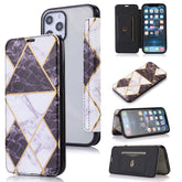Bronzing Plating PU + TPU Horizontal Flip Ledertasche mit Halter und Kartensteckplatz, für iPhone 12 Pro Max, für iPhone 12 / 12 Pro, für iPhone 12 mini, für iPhone 11 Pro Max, für iPhone 11 Pro, für iPhone 11, für iPhone XS Max, für iPhone XR