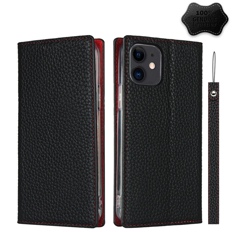 Litchi Texture Horizontal Flip Top Layer Cowhide Leather Case with Holder & Card Slots & Wallet & Strap & Wire Winder, For iPhone 12 mini, For iPhone 12 / 12 Pro, For iPhone 12 Pro Max, For iPhone 11 Pro