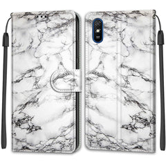 Voltage Coloured Drawing Magnetic Clasp Horizontal Flip PU Leather Case with Holder & Card Slots