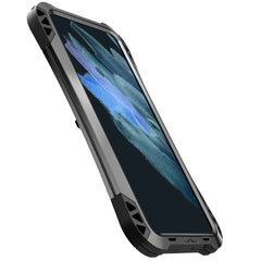 R-JUST AMIRA Funda protectora de metal resistente al agua, a prueba de golpes y polvo, para Samsung Galaxy S21 FE