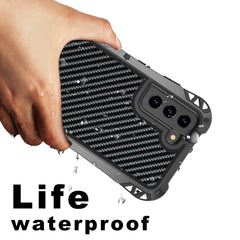 R-JUST AMIRA Funda protectora de metal resistente al agua, a prueba de golpes y polvo, para Samsung Galaxy S21 FE