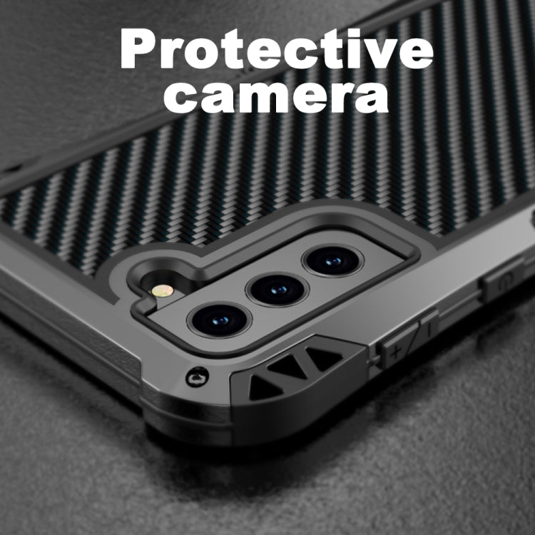 R-JUST AMIRA Funda protectora de metal resistente al agua, a prueba de golpes y polvo, para Samsung Galaxy S21 FE R-JUST AMIRA Funda protectora de metal resistente al agua, a prueba de golpes y polvo, para Samsung Galaxy S21 FE