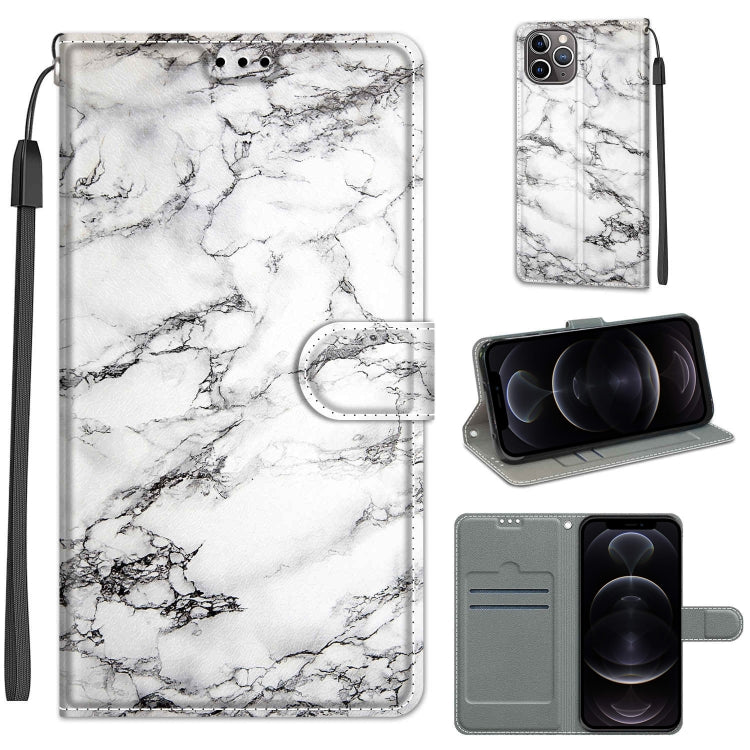 Voltage Farbige Zeichnung Magnetverschluss Horizontal Flip PU Ledertasche mit Halter & Kartenfächern, Für iPhone 12 Pro Max