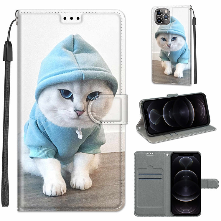 Voltage Farbige Zeichnung Magnetverschluss Horizontal Flip PU Ledertasche mit Halter & Kartenfächern, Für iPhone 12 Pro Max Voltage Farbige Zeichnung Magnetverschluss Horizontal Flip PU Ledertasche mit Halter & Kartenfächern, Für iPhone 12 Pro Max