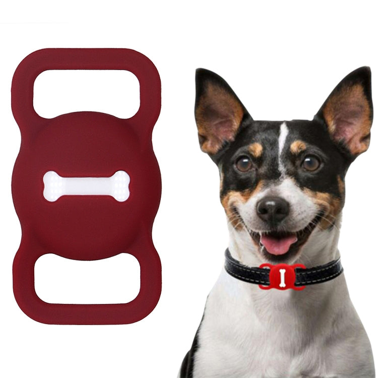 Shockproof Anti-scratch Silicone Case Protective Cover, Style: Bones, For AirTag Shockproof Anti-scratch Silicone Case Protective Cover, Style: Bones, For AirTag