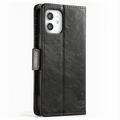 CaseNeo Business Splicing Dual Magnetic Buckle Horizontal Flip PU Leather Case with Holder & Card Slots & Wallet, For iPhone 12 mini, For iPhone 12 / 12 Pro, For iPhone 12 Pro Max, For iPhone 11 Pro