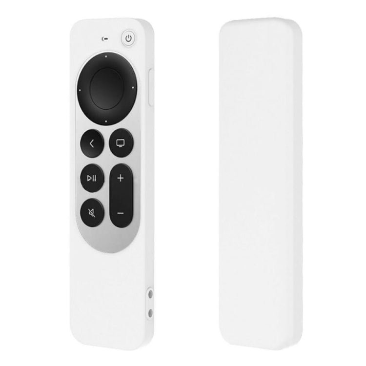 Silicone Protective Case Cover with Rope For Apple TV 4K 4th Siri Remote Controller Silicone Protective Case Cover with Rope For Apple TV 4K 4th Siri Remote Controller