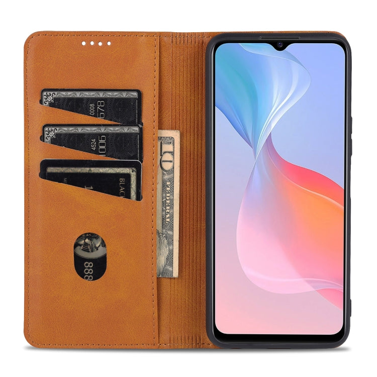 AZNS Magnetic Calf Texture Horizontal Flip Leather Case with Card Slots & Holder & Wallet, For vivo Y53s AZNS Magnetic Calf Texture Horizontal Flip Leather Case with Card Slots & Holder & Wallet, For vivo Y53s
