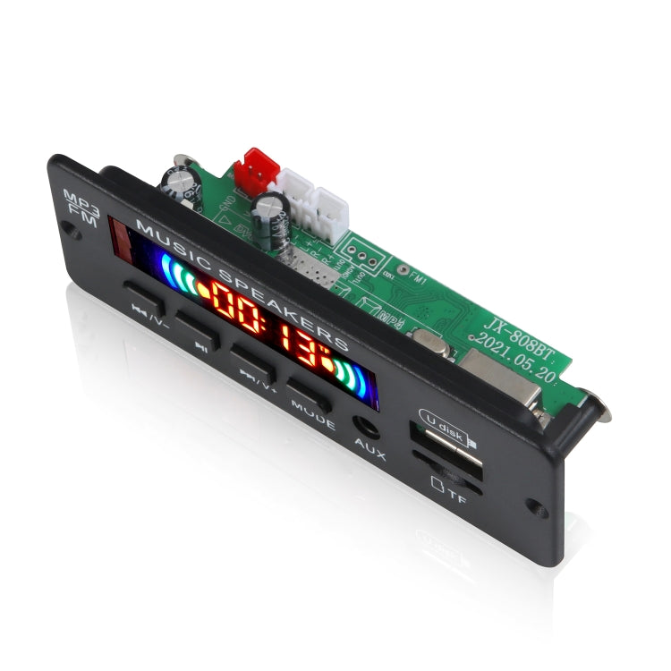 JX-808BT Car 12V Audio MP3 Player Decoder Board FM Radio USB, with Bluetooth / Remote Control / Recording JX-808BT Car 12V Audio MP3 Player Decoder Board FM Radio USB, with Bluetooth / Remote Control / Recording