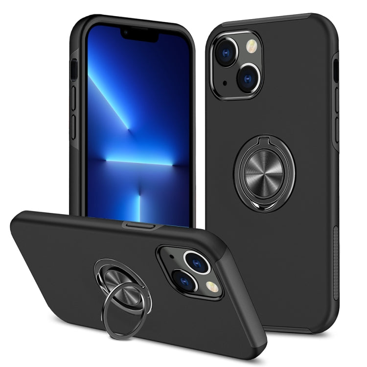 PC + TPU Shockproof Magnetic Protective Case with Invisible Ring Holder, For iPhone 13 Pro Max PC + TPU Shockproof Magnetic Protective Case with Invisible Ring Holder, For iPhone 13 Pro Max