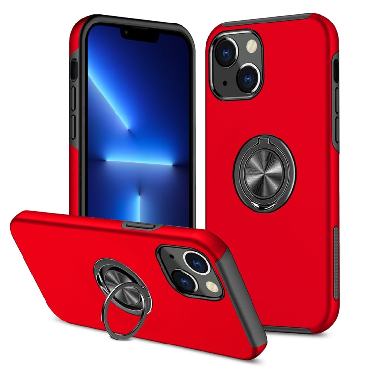 PC + TPU Shockproof Magnetic Protective Case with Invisible Ring Holder, For iPhone 13 Pro Max PC + TPU Shockproof Magnetic Protective Case with Invisible Ring Holder, For iPhone 13 Pro Max