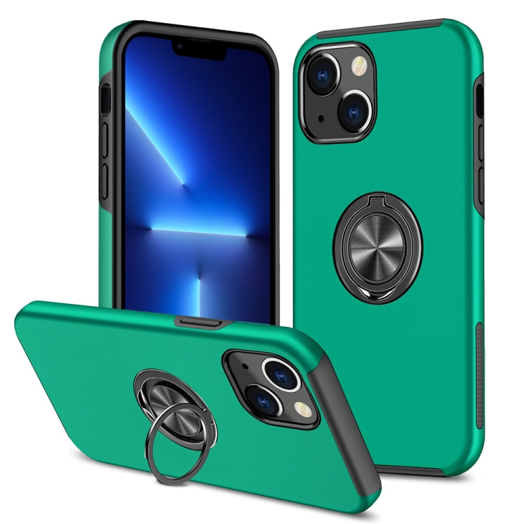 PC + TPU Shockproof Magnetic Protective Case with Invisible Ring Holder, For iPhone 13 Pro Max PC + TPU Shockproof Magnetic Protective Case with Invisible Ring Holder, For iPhone 13 Pro Max