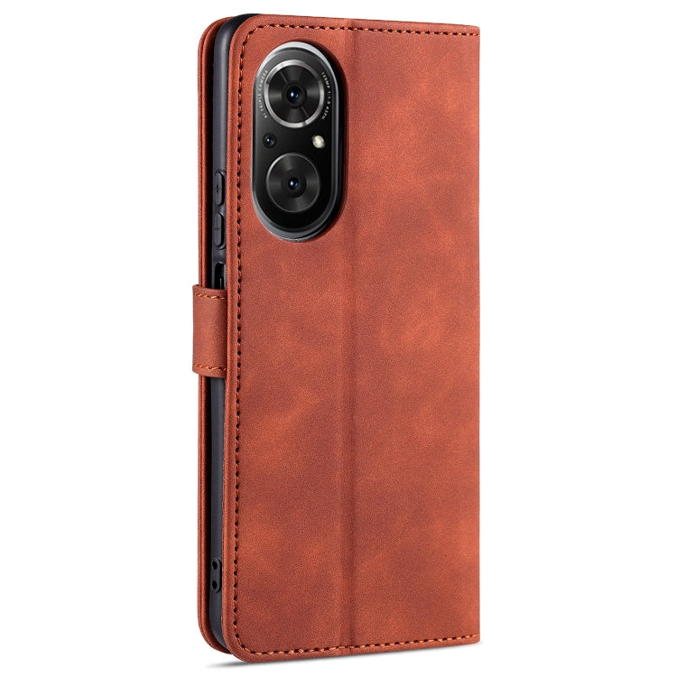 AZNS Skin Feel Calf Texture Horizontal Flip Leather Case with Card Slots & Holder & Wallet, For Honor 50 SE AZNS Skin Feel Calf Texture Horizontal Flip Leather Case with Card Slots & Holder & Wallet, For Honor 50 SE