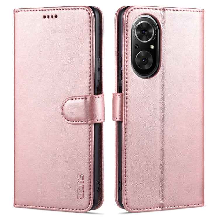 AZNS Skin Feel Calf Texture Horizontal Flip Leather Case with Card Slots & Holder & Wallet, For Honor 50 SE AZNS Skin Feel Calf Texture Horizontal Flip Leather Case with Card Slots & Holder & Wallet, For Honor 50 SE