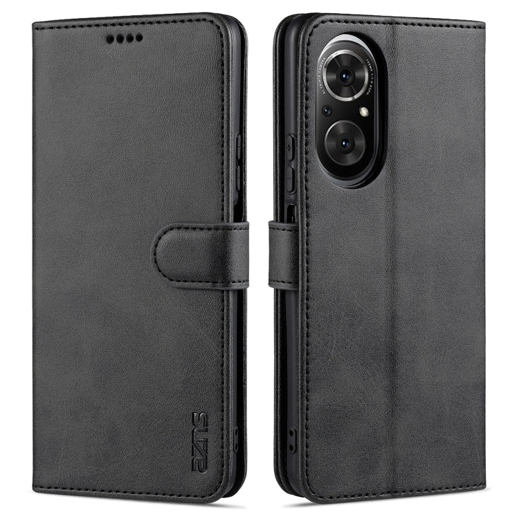 AZNS Skin Feel Calf Texture Horizontal Flip Leather Case with Card Slots & Holder & Wallet, For Honor 50 SE AZNS Skin Feel Calf Texture Horizontal Flip Leather Case with Card Slots & Holder & Wallet, For Honor 50 SE