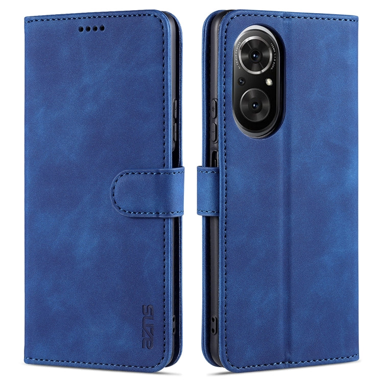 AZNS Skin Feel Calf Texture Horizontal Flip Leather Case with Card Slots & Holder & Wallet, For Honor 50 SE AZNS Skin Feel Calf Texture Horizontal Flip Leather Case with Card Slots & Holder & Wallet, For Honor 50 SE