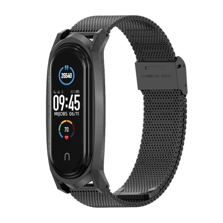 For Xiaomi Mi Band 6 / 5 / 4 / 3 Mijobs Milan buckle GT Metal Stainless Steel Replacement Watchband For Xiaomi Mi Band 6 / 5 / 4 / 3 Mijobs Milan buckle GT Metal Stainless Steel Replacement Watchband
