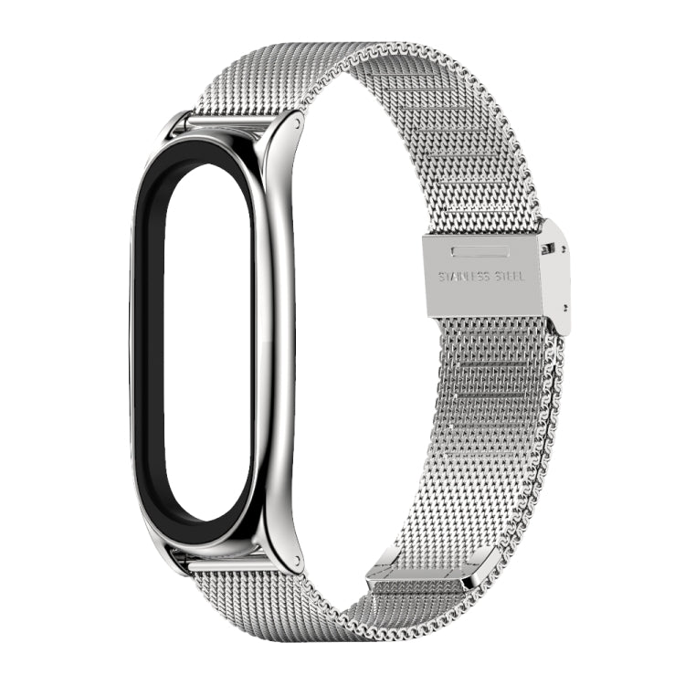 For Xiaomi Mi Band 6 / 5 / 4 / 3 Mijobs Milan Buckle Plus Stainless Steel Replacement Watchband For Xiaomi Mi Band 6 / 5 / 4 / 3 Mijobs Milan Buckle Plus Stainless Steel Replacement Watchband