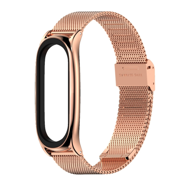For Xiaomi Mi Band 6 / 5 / 4 / 3 Mijobs Milan Buckle Plus Stainless Steel Replacement Watchband For Xiaomi Mi Band 6 / 5 / 4 / 3 Mijobs Milan Buckle Plus Stainless Steel Replacement Watchband
