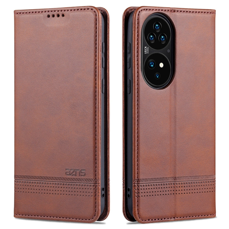 AZNS Magnetic Calf Texture Horizontal Flip Leather Case with Card Slots & Holder & Wallet, For Huawei P50, For Huawei P50 Pro, For Honor 50, For Honor 50 Pro AZNS Magnetic Calf Texture Horizontal Flip Leather Case with Card Slots & Holder & Wallet, For Huawei P50, For Huawei P50 Pro, For Honor 50, For Honor 50 Pro