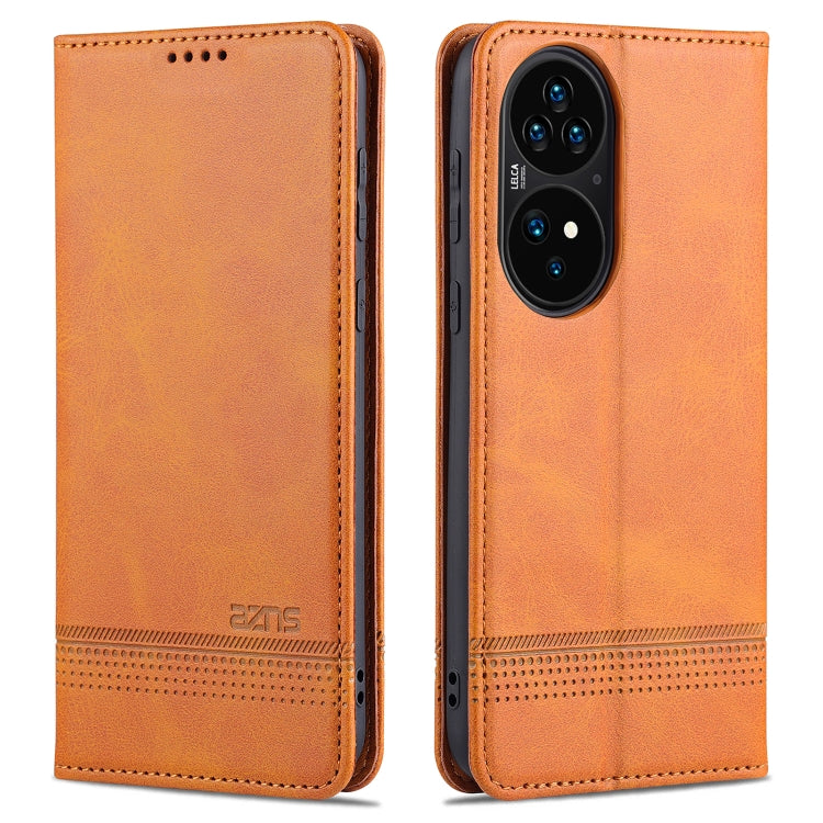 AZNS Magnetic Calf Texture Horizontal Flip Leather Case with Card Slots & Holder & Wallet, For Huawei P50, For Huawei P50 Pro, For Honor 50, For Honor 50 Pro AZNS Magnetic Calf Texture Horizontal Flip Leather Case with Card Slots & Holder & Wallet, For Huawei P50, For Huawei P50 Pro, For Honor 50, For Honor 50 Pro