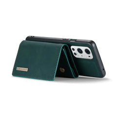 DG.MING M1 Series 3-Fold Multi Card Wallet + Magnetic Back Cover Shockproof Case with Holder Function, For OnePlus 9 Pro, For OnePlus 9 (EU/NA)