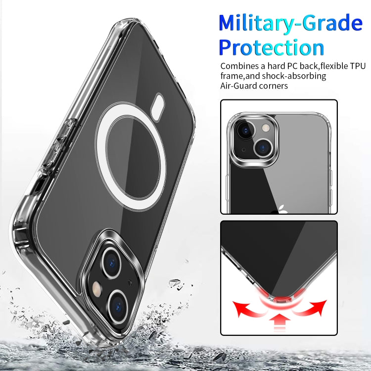 Magsafe Case Magnetic Ring Clear Crystal Acrylic +TPU Four-corner Airbag Shockproof Case, For iPhone 13 mini, For iPhone 13, For iPhone 13 Pro, For iPhone 13 Pro Max Magsafe Case Magnetic Ring Clear Crystal Acrylic +TPU Four-corner Airbag Shockproof Case, For iPhone 13 mini, For iPhone 13, For iPhone 13 Pro, For iPhone 13 Pro Max