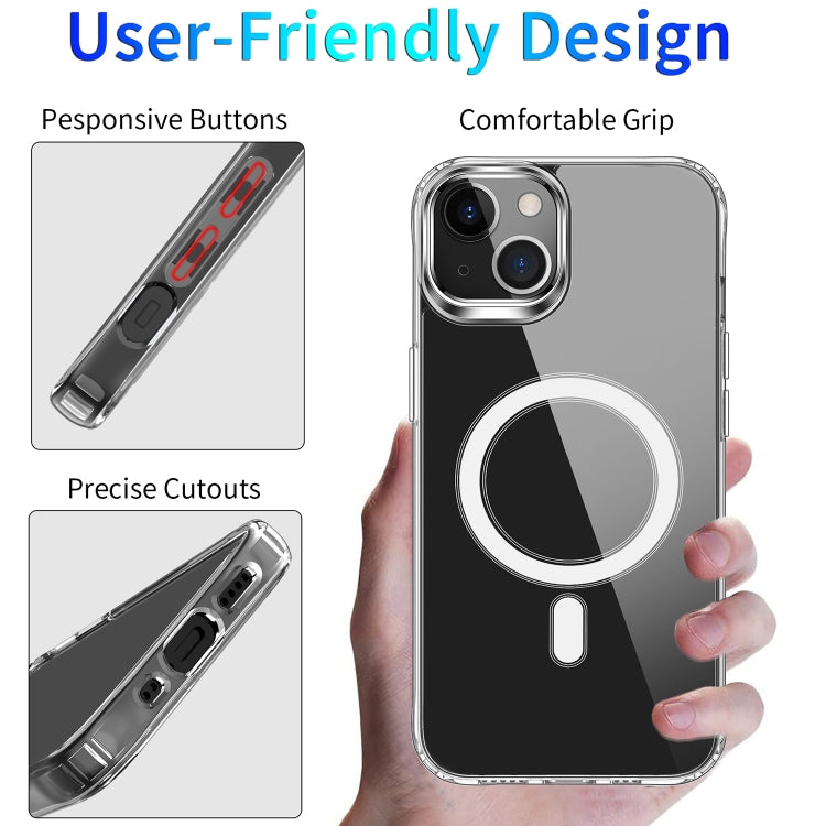 Magsafe Case Magnetic Ring Clear Crystal Acrylic +TPU Four-corner Airbag Shockproof Case, For iPhone 13 mini, For iPhone 13, For iPhone 13 Pro, For iPhone 13 Pro Max Magsafe Case Magnetic Ring Clear Crystal Acrylic +TPU Four-corner Airbag Shockproof Case, For iPhone 13 mini, For iPhone 13, For iPhone 13 Pro, For iPhone 13 Pro Max