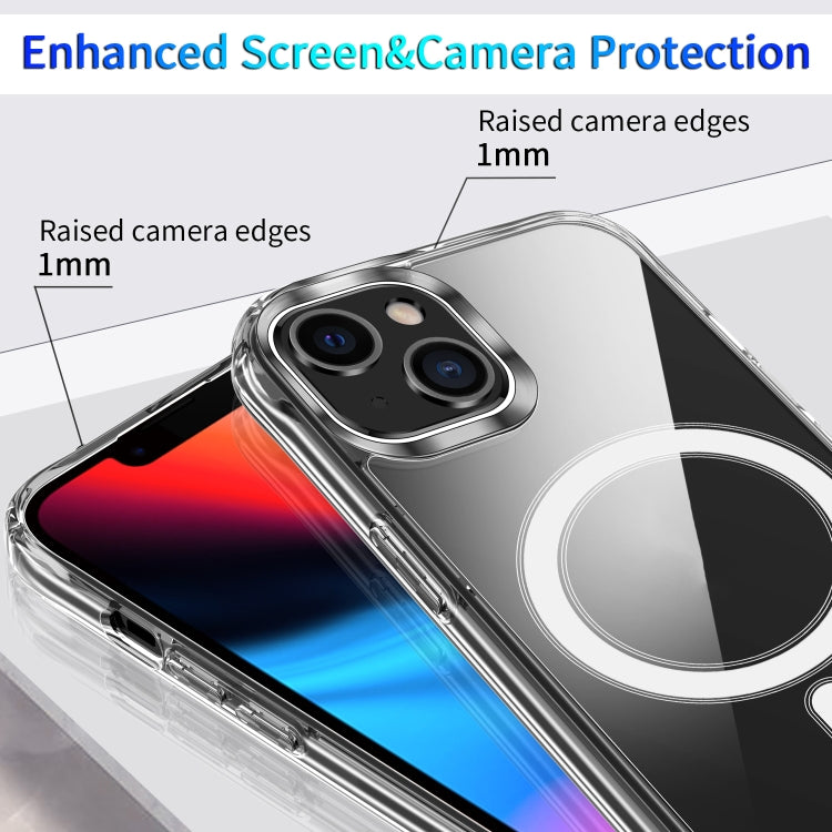 Magsafe Case Magnetic Ring Clear Crystal Acrylic +TPU Four-corner Airbag Shockproof Case, For iPhone 13 mini, For iPhone 13, For iPhone 13 Pro, For iPhone 13 Pro Max Magsafe Case Magnetic Ring Clear Crystal Acrylic +TPU Four-corner Airbag Shockproof Case, For iPhone 13 mini, For iPhone 13, For iPhone 13 Pro, For iPhone 13 Pro Max
