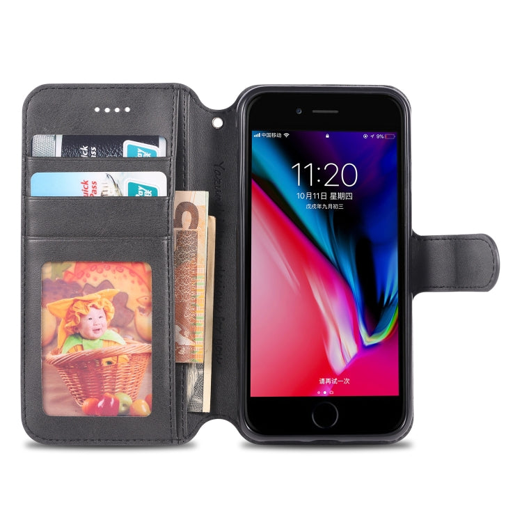 AZNS Calf Texture Magnetic Horizontal Flip PU Leather Case with Holder & Card Slots & Photo Frame AZNS Calf Texture Magnetic Horizontal Flip PU Leather Case with Holder & Card Slots & Photo Frame