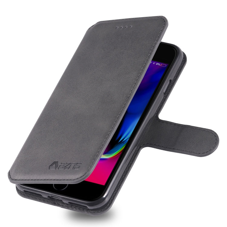 AZNS Calf Texture Magnetic Horizontal Flip PU Leather Case with Holder & Card Slots & Photo Frame AZNS Calf Texture Magnetic Horizontal Flip PU Leather Case with Holder & Card Slots & Photo Frame