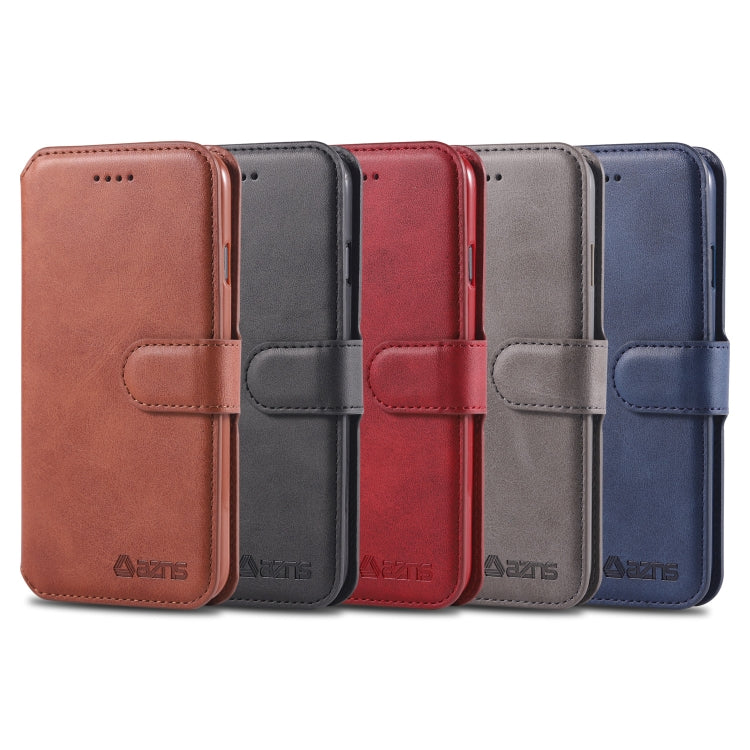 AZNS Calf Texture Magnetic Horizontal Flip PU Leather Case with Holder & Card Slots & Photo Frame AZNS Calf Texture Magnetic Horizontal Flip PU Leather Case with Holder & Card Slots & Photo Frame