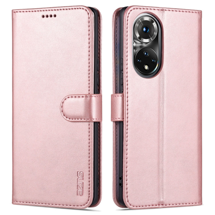 AZNS Skin Feel Calf Texture Horizontal Flip Leather Case with Card Slots & Holder & Wallet, For Honor 50, For Honor 50 Pro AZNS Skin Feel Calf Texture Horizontal Flip Leather Case with Card Slots & Holder & Wallet, For Honor 50, For Honor 50 Pro