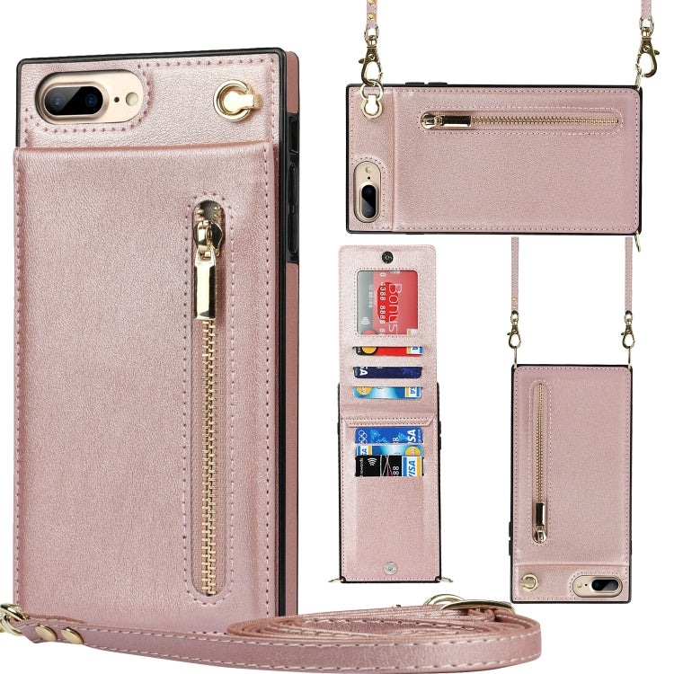 Cross-body Zipper Square TPU+PU Back Cover Case with Holder & Card Slots & Wallet & Strap, For iPhone 8 Plus / 7 Plus, For iPhone 11, For iPhone 11 Pro, For iPhone 11 Pro Max Cross-body Zipper Square TPU+PU Back Cover Case with Holder & Card Slots & Wallet & Strap, For iPhone 8 Plus / 7 Plus, For iPhone 11, For iPhone 11 Pro, For iPhone 11 Pro Max