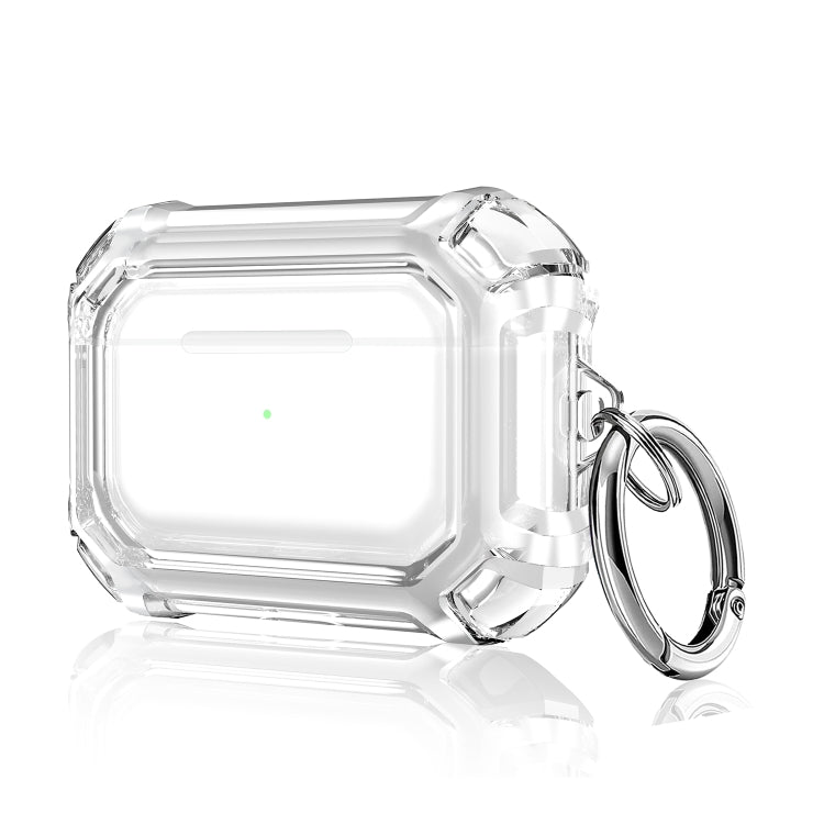 Estuche protector de PC de dos colores con gancho para auriculares inalámbricos anticaídas de cuatro esquinas, para AirPods 1/2, para AirPods Pro Estuche protector de PC de dos colores con gancho para auriculares inalámbricos anticaídas de cuatro esquinas, para AirPods 1/2, para AirPods Pro