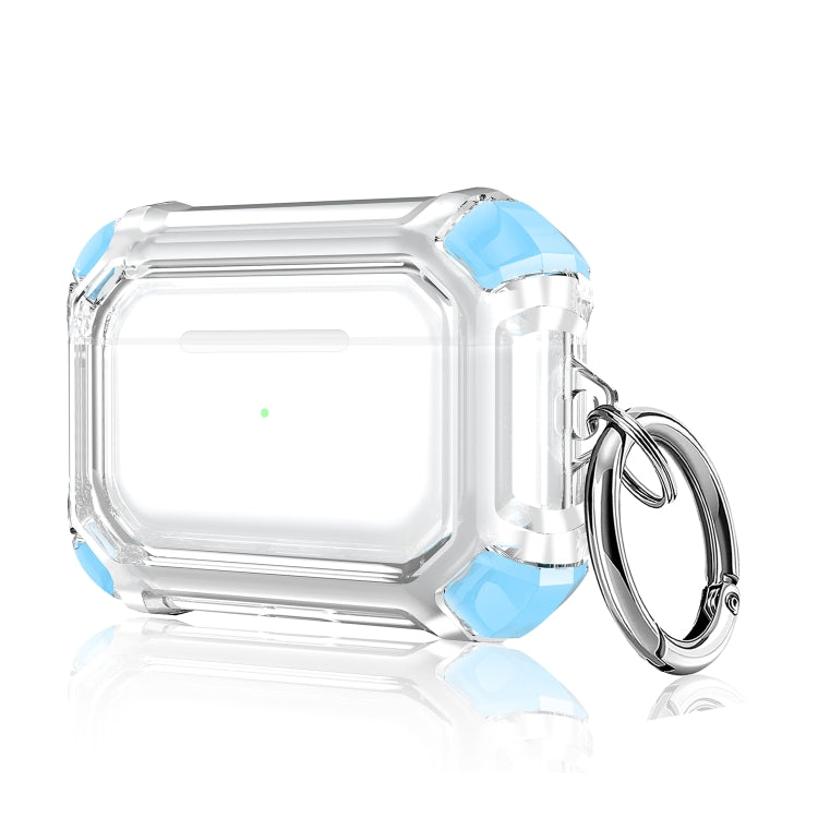 Estuche protector de PC de dos colores con gancho para auriculares inalámbricos anticaídas de cuatro esquinas, para AirPods 1/2, para AirPods Pro Estuche protector de PC de dos colores con gancho para auriculares inalámbricos anticaídas de cuatro esquinas, para AirPods 1/2, para AirPods Pro