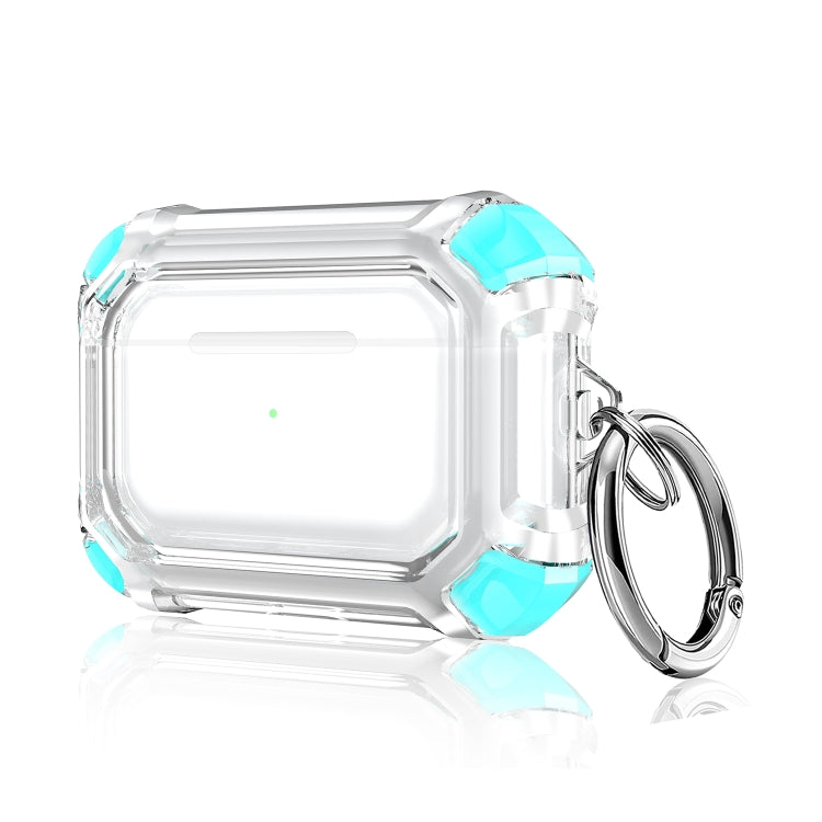 Estuche protector de PC de dos colores con gancho para auriculares inalámbricos anticaídas de cuatro esquinas, para AirPods 1/2, para AirPods Pro Estuche protector de PC de dos colores con gancho para auriculares inalámbricos anticaídas de cuatro esquinas, para AirPods 1/2, para AirPods Pro