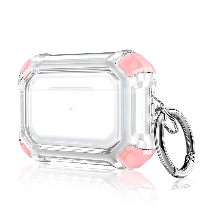 Estuche protector de PC de dos colores con gancho para auriculares inalámbricos anticaídas de cuatro esquinas, para AirPods 1/2, para AirPods Pro Estuche protector de PC de dos colores con gancho para auriculares inalámbricos anticaídas de cuatro esquinas, para AirPods 1/2, para AirPods Pro