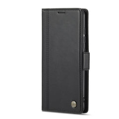 LC.IMEEKE Magnetic Buckle PU + TPU Horizontal Flip Leather Case with Holder & Card Slots & Wallet, For Samsung Galaxy S21 FE 5G
