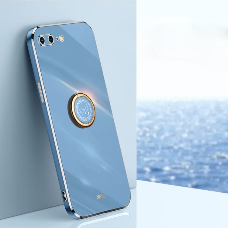 XINLI Straight Edge 6D Galvanisierte TPU-Telefonhülle mit Ringhalter, für iPhone 6 / 6s, für iPhone 6 Plus / 6s Plus, für iPhone 8 Plus / 7 Plus, für iPhone SE 2022 / SE 2020/8/7 XINLI Straight Edge 6D Galvanisierte TPU-Telefonhülle mit Ringhalter, für iPhone 6 / 6s, für iPhone 6 Plus / 6s Plus, für iPhone 8 Plus / 7 Plus, für iPhone SE 2022 / SE 2020/8/7