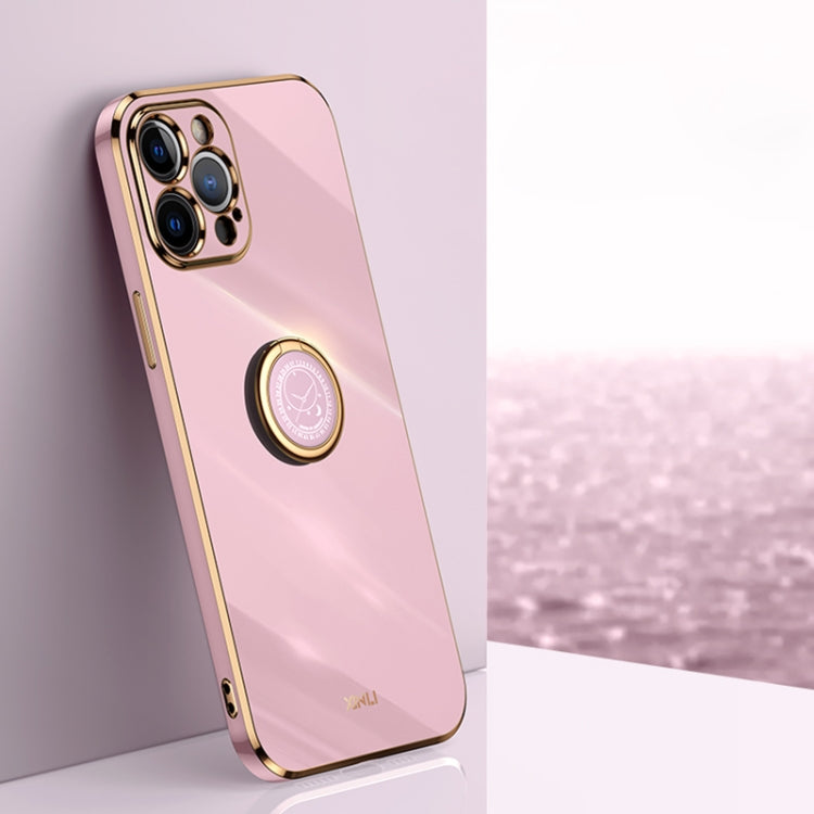 XINLI Straight Edge 6D Galvanisierte TPU-Telefonhülle mit Ringhalter, Für iPhone XR, Für iPhone XS, Für iPhone XS Max XINLI Straight Edge 6D Galvanisierte TPU-Telefonhülle mit Ringhalter, Für iPhone XR, Für iPhone XS, Für iPhone XS Max