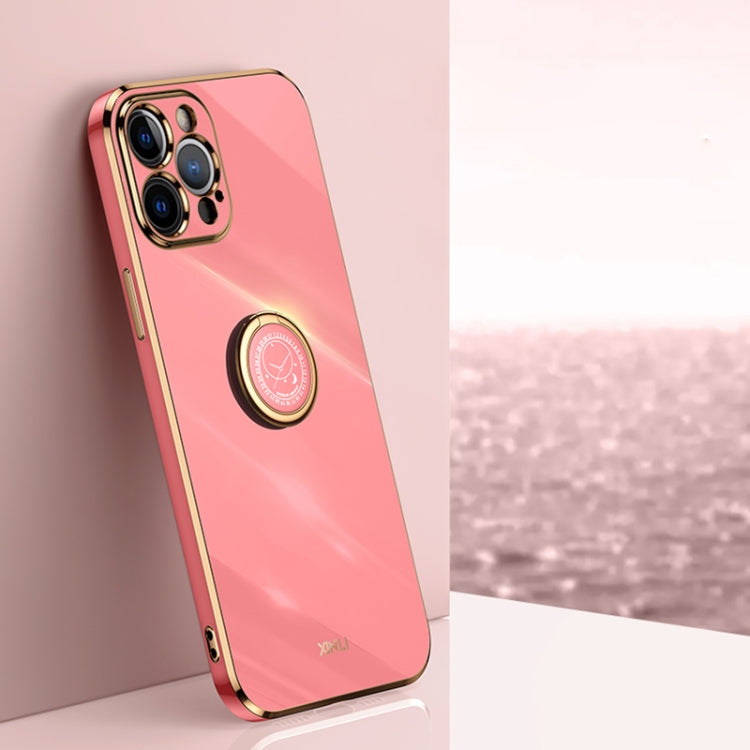 XINLI Straight Edge 6D Galvanisierte TPU-Telefonhülle mit Ringhalter, Für iPhone XR, Für iPhone XS, Für iPhone XS Max XINLI Straight Edge 6D Galvanisierte TPU-Telefonhülle mit Ringhalter, Für iPhone XR, Für iPhone XS, Für iPhone XS Max