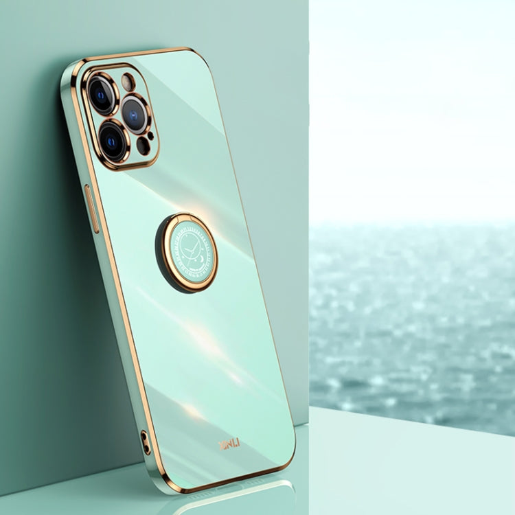 XINLI Straight Edge 6D Galvanisierte TPU-Telefonhülle mit Ringhalter, Für iPhone XR, Für iPhone XS, Für iPhone XS Max XINLI Straight Edge 6D Galvanisierte TPU-Telefonhülle mit Ringhalter, Für iPhone XR, Für iPhone XS, Für iPhone XS Max