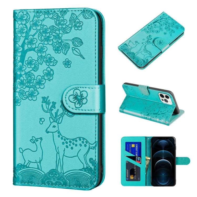 Sika Deer Embossing Pattern Horizontal Flip PU Leather Case with Holder & Card Slot & Wallet & Photo Frame, For iPhone 12 mini, For iPhone 12 Pro Max, For iPhone 13, For iPhone 13 mini Sika Deer Embossing Pattern Horizontal Flip PU Leather Case with Holder & Card Slot & Wallet & Photo Frame, For iPhone 12 mini, For iPhone 12 Pro Max, For iPhone 13, For iPhone 13 mini
