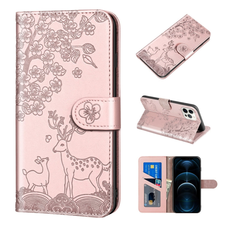 Sika Deer Embossing Pattern Horizontal Flip PU Leather Case with Holder & Card Slot & Wallet & Photo Frame, For iPhone 12 mini, For iPhone 12 Pro Max, For iPhone 13, For iPhone 13 mini Sika Deer Embossing Pattern Horizontal Flip PU Leather Case with Holder & Card Slot & Wallet & Photo Frame, For iPhone 12 mini, For iPhone 12 Pro Max, For iPhone 13, For iPhone 13 mini